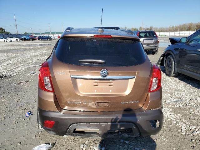 KL4CJASB7GB527671 - 2016 BUICK ENCORE BROWN photo 6