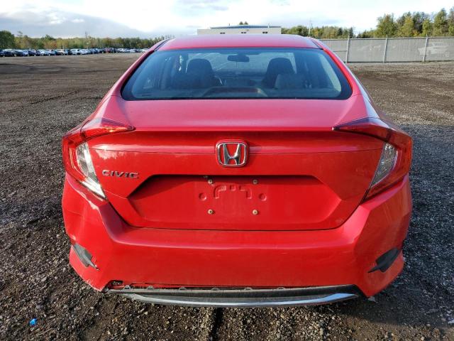 2HGFC2F59KH029190 - 2019 HONDA CIVIC LX RED photo 6