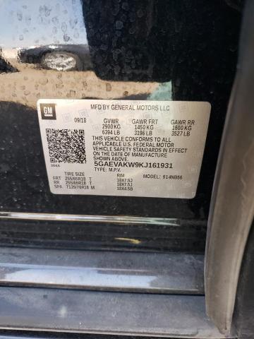 5GAEVAKW9KJ161931 - 2019 BUICK ENCLAVE ESSENCE 黑色 照片 12