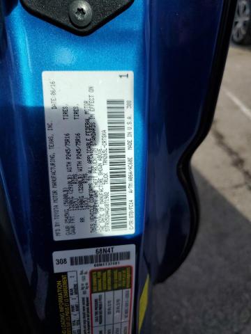 5TFRX5GN4GX071902 - 2016 TOYOTA TACOMA ACCESS CAB ლურჯი ფოტო 12