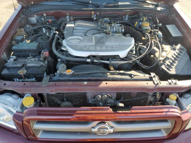 JN8DR09X81W579250 - 2001 NISSAN PATHFINDER LE 勃艮第红 照片 12