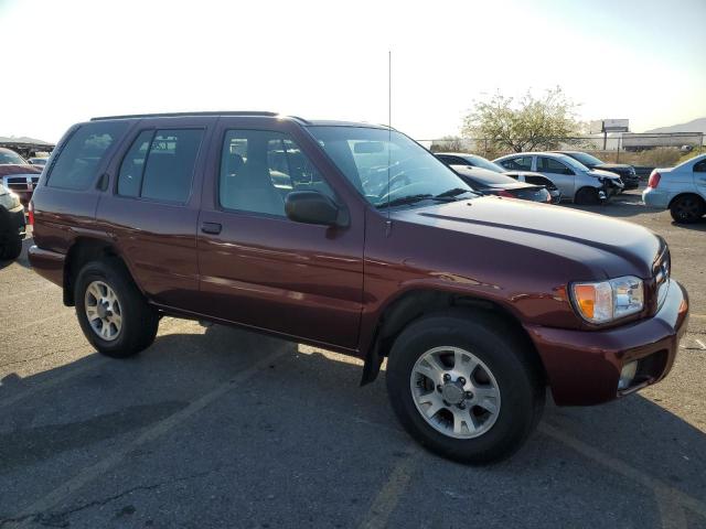 JN8DR09X81W579250 - 2001 NISSAN PATHFINDER LE 勃艮第红 照片 4