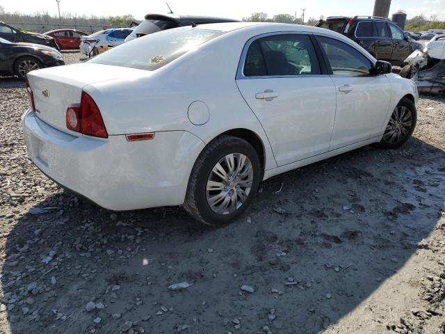 1G1ZA5EU6CF187056 - 2012 CHEVROLET MALIBU LS WHITE photo 3