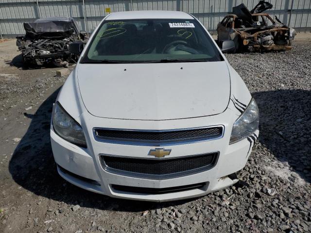 1G1ZA5EU6CF187056 - 2012 CHEVROLET MALIBU LS WHITE photo 5