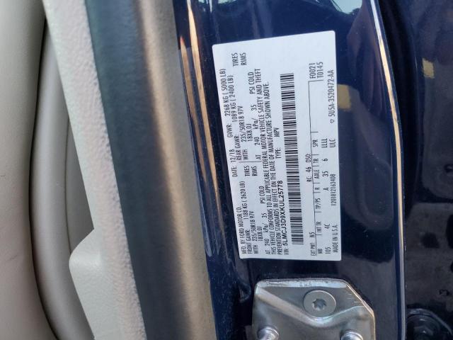 5LMCJ3D9XKUL25778 - 2019 LINCOLN MKC RESERVE ლურჯი ფოტო 13