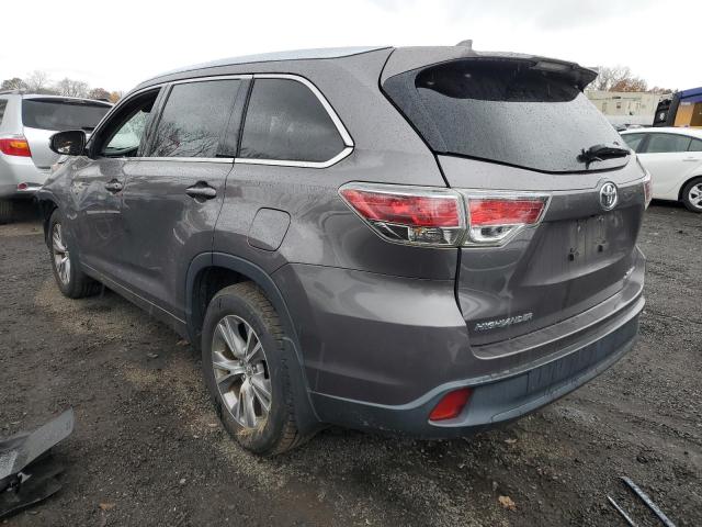 5TDJKRFH8FS188692 - 2015 TOYOTA HIGHLANDER XLE Boz foto 2
