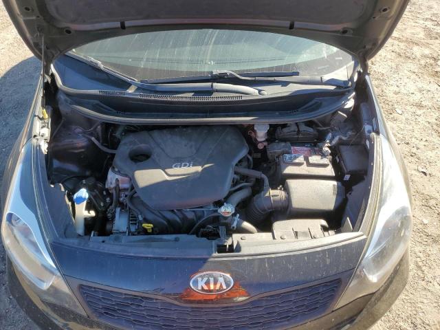 KNADM4A34F6442949 - 2015 KIA RIO LX BLACK photo 11