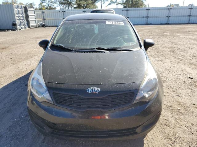 KNADM4A34F6442949 - 2015 KIA RIO LX BLACK photo 5