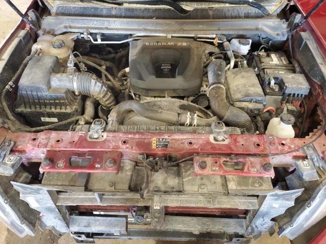 1GCPTEE13M1140306 - 2021 CHEVROLET COLORADO ZR2 BURGUNDY photo 11