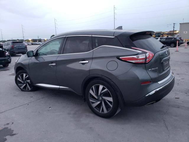 5N1AZ2MGXGN157153 - 2016 NISSAN MURANO S GRAY photo 2