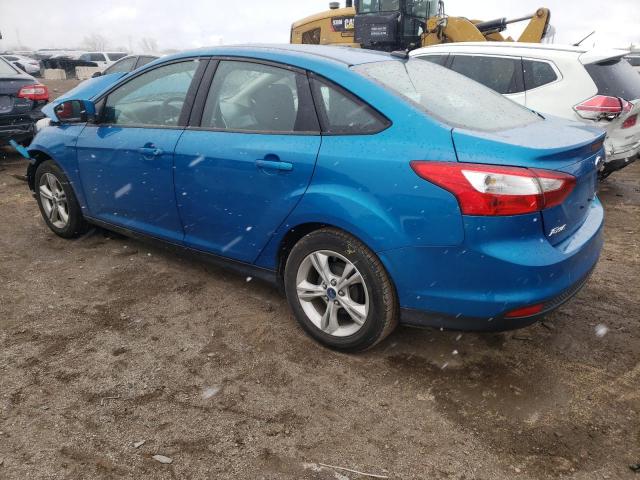 1FADP3F28DL113082 - 2013 FORD FOCUS SE BLUE photo 2