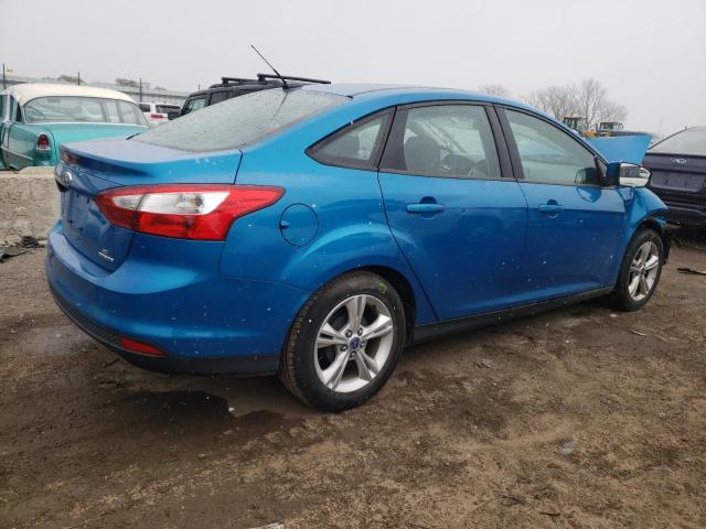 1FADP3F28DL113082 - 2013 FORD FOCUS SE BLUE photo 3