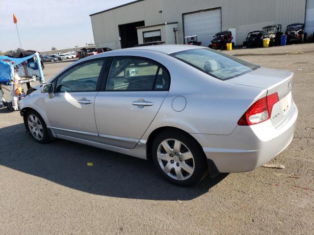 1HGFA16599L017022 - 2009 HONDA CIVIC LX SILVER photo 2