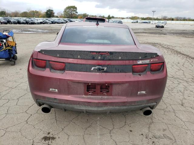 2G1FB1EV7A9133398 - 2010 CHEVROLET CAMARO LT RED photo 6