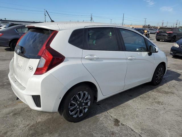 JHMGK5H55GX020413 - 2016 HONDA FIT LX WHITE photo 3