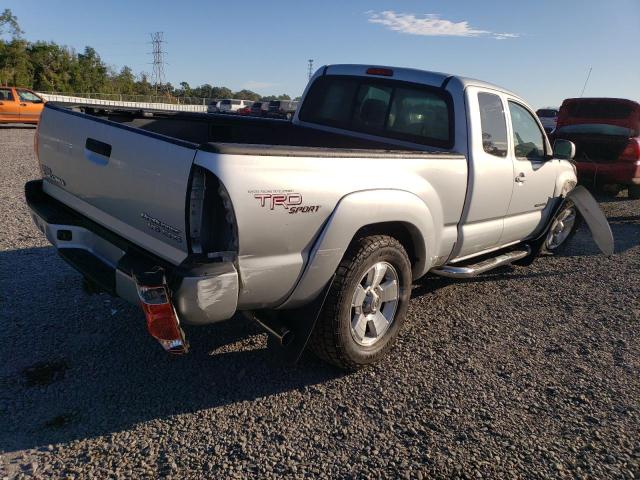 5TETU62N27Z433701 - 2007 TOYOTA TACOMA PRERUNNER ACCESS CAB SILVER photo 3