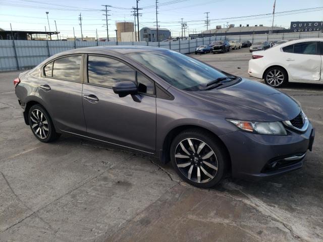 2HGFB2F96FH537421 - 2015 HONDA CIVIC EXL GRAY photo 4