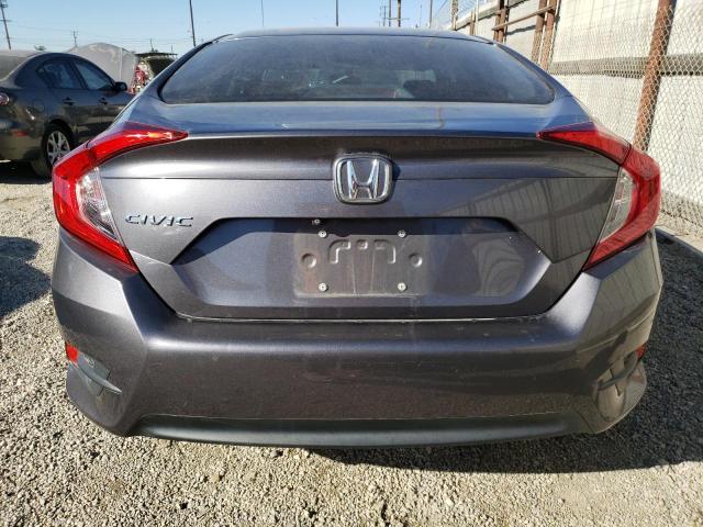 19XFC2F5XHE220345 - 2017 HONDA CIVIC LX GRAY photo 6