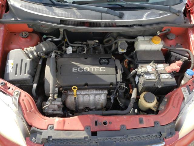 KL1TD5DE6BB150133 - 2011 CHEVROLET AVEO LS Qırmızı foto 11