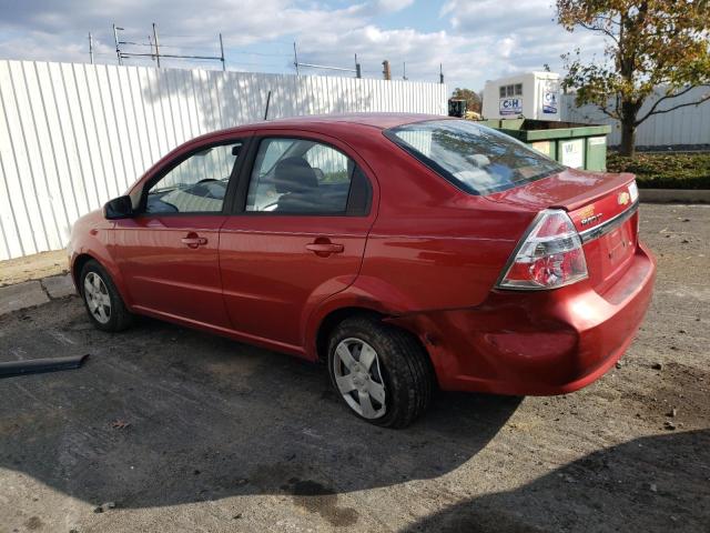 KL1TD5DE6BB150133 - 2011 CHEVROLET AVEO LS Qırmızı foto 2