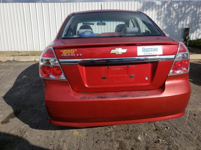 KL1TD5DE6BB150133 - 2011 CHEVROLET AVEO LS Qırmızı foto 6