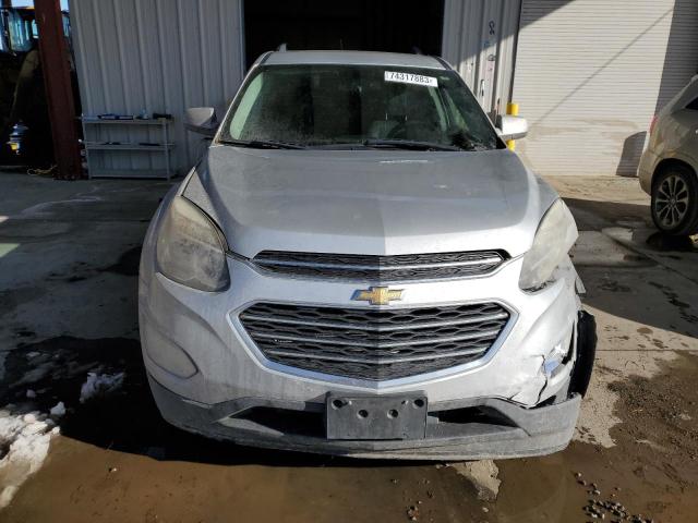 2GNALCEK3H6305185 - 2017 CHEVROLET EQUINOX LT SILVER photo 5