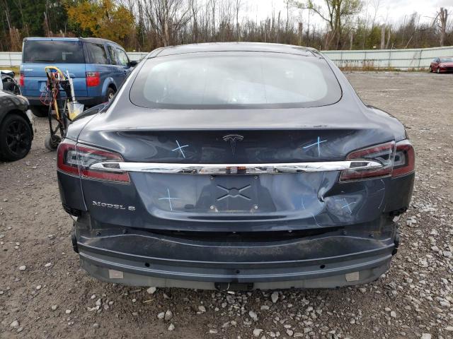5YJSA1E24GF160786 - 2016 TESLA MODEL S Մոխրագույն լուսանկար 6