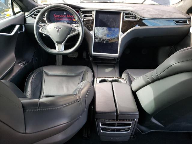 5YJSA1E24GF160786 - 2016 TESLA MODEL S Մոխրագույն լուսանկար 8