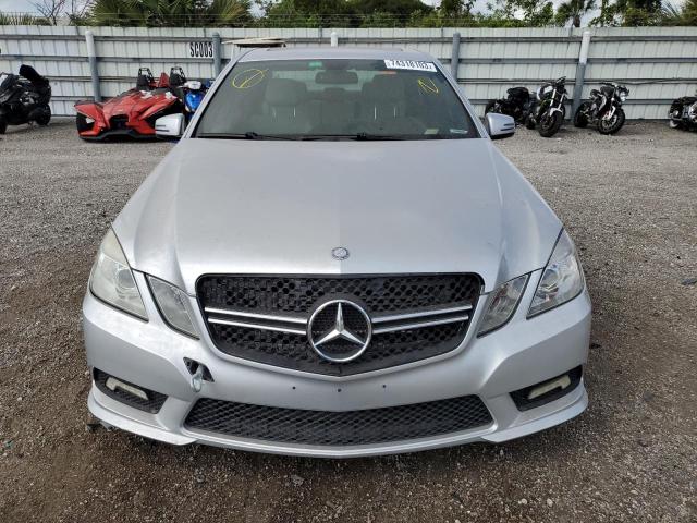 WDDHF2EB8BA346517 - 2011 MERCEDES-BENZ E 350 BLUETEC SILVER photo 5