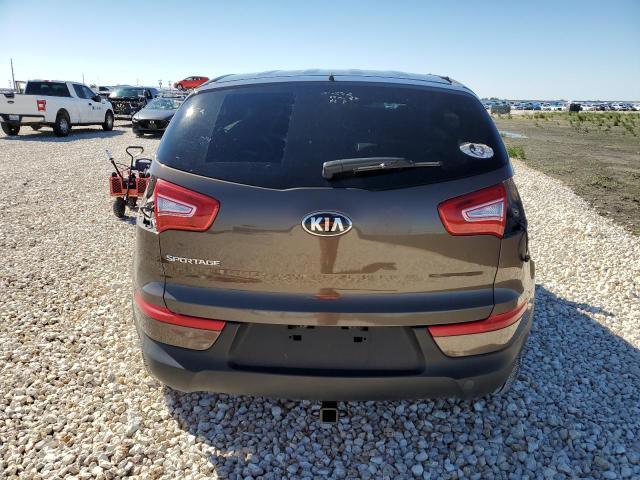 KNDPB3A27D7515665 - 2013 KIA SPORTAGE BASE BROWN photo 6