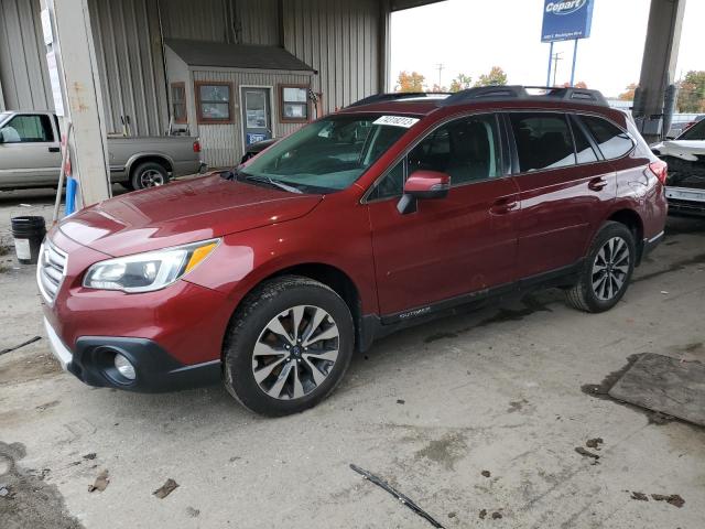 4S4BSANC4H3292365 - 2017 SUBARU OUTBACK 2.5I LIMITED RED photo 1