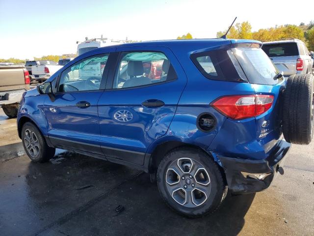 MAJ6P1SL8JC207650 - 2018 FORD ECOSPORT S BLUE photo 2