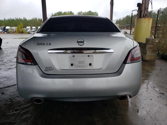 1N4AA5AP8EC489429 - 2014 NISSAN MAXIMA S SILVER photo 6