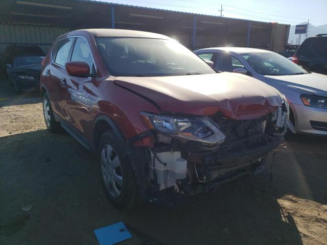 JN8AT2MV0HW269335 - 2017 NISSAN ROGUE S RED photo 4