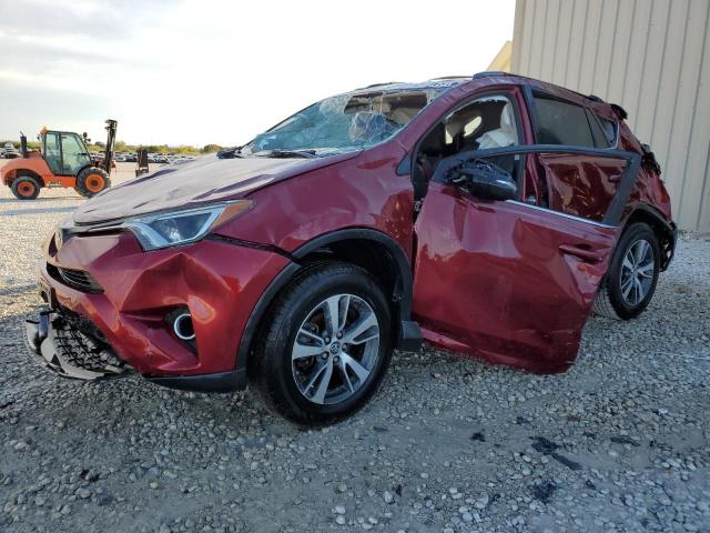 2T3WFREV7JW431269 - 2018 TOYOTA RAV4 ADVENTURE BURGUNDY photo 1