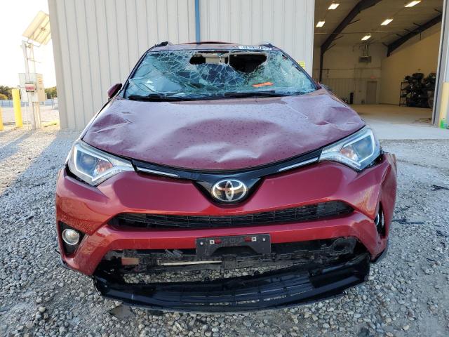 2T3WFREV7JW431269 - 2018 TOYOTA RAV4 ADVENTURE BURGUNDY photo 5