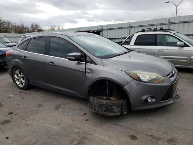 1FADP3J2XEL215007 - 2014 FORD FOCUS TITANIUM GRAY photo 4