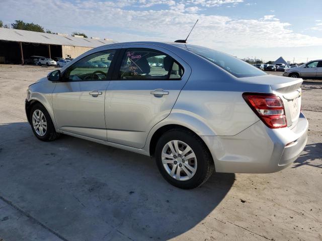 1G1JB5SH9H4109942 - 2017 CHEVROLET SONIC LS 银色 照片 2