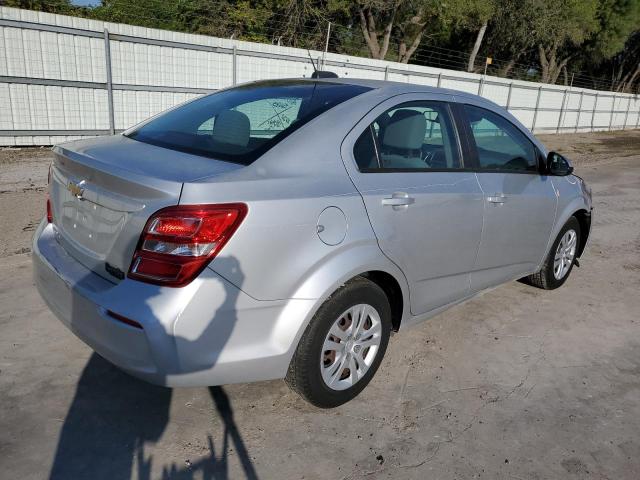 1G1JB5SH9H4109942 - 2017 CHEVROLET SONIC LS SILVER photo 3