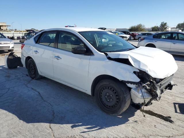 3N1AB7AP0HY208547 - 2017 NISSAN SENTRA S WHITE photo 4