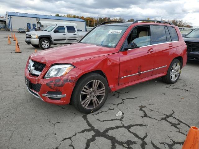 WDCGG8JBXEG333968 - 2014 MERCEDES-BENZ GLK 350 4MATIC RED photo 1