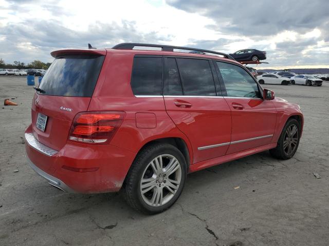 WDCGG8JBXEG333968 - 2014 MERCEDES-BENZ GLK 350 4MATIC RED photo 3