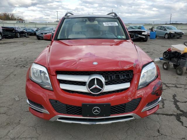 WDCGG8JBXEG333968 - 2014 MERCEDES-BENZ GLK 350 4MATIC RED photo 5