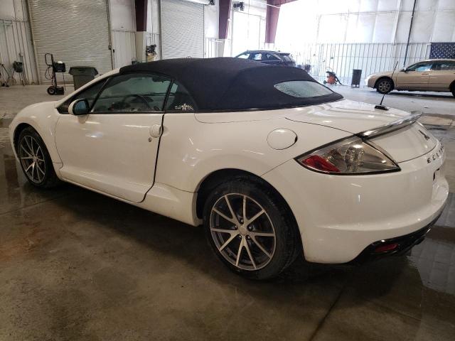 4A37L2EF4CE003535 - 2012 MITSUBISHI ECLIPSE SPYDER GS WHITE photo 2