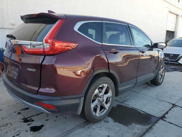 5J6RW2H59KL007722 - 2019 HONDA CR-V EX BURGUNDY photo 3