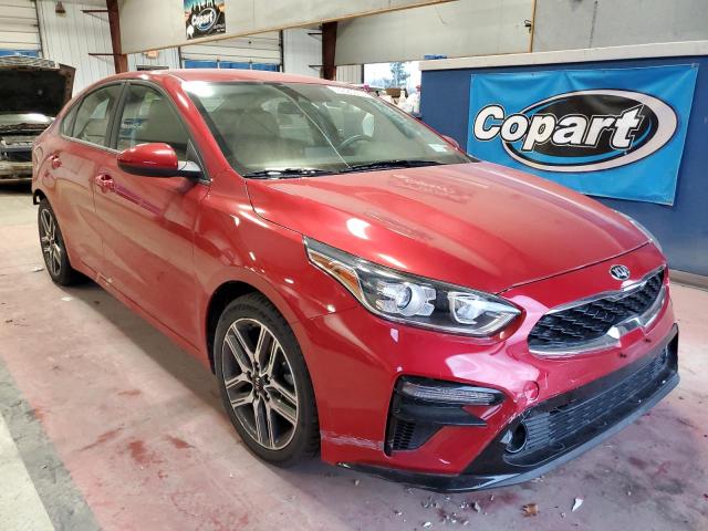 3KPF34AD3KE067759 - 2019 KIA FORTE GT LINE MAROON photo 4