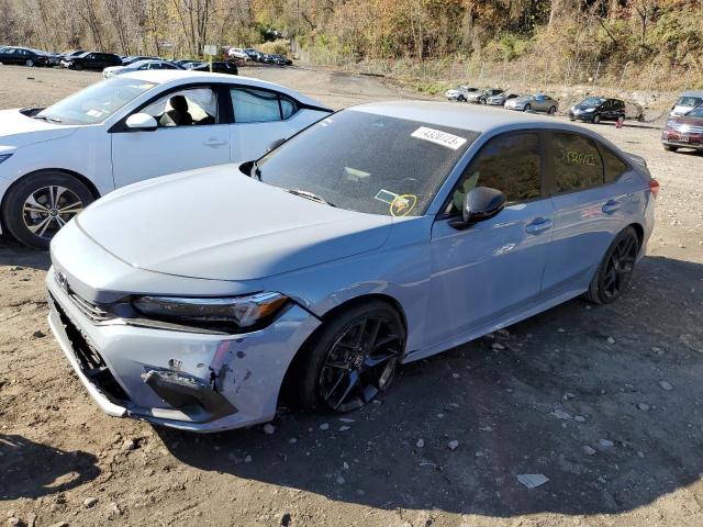 2HGFE2F50NH592983 - 2022 HONDA CIVIC SPORT ნაცრისფერი ფოტო 1