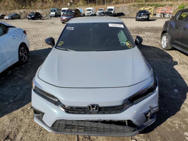 2HGFE2F50NH592983 - 2022 HONDA CIVIC SPORT ნაცრისფერი ფოტო 5