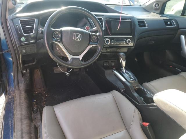 2HGFG3B05FH532872 - 2015 HONDA CIVIC EXL ლურჯი ფოტო 8