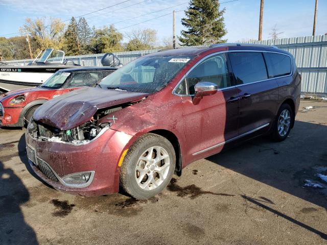2C4RC1GG1HR561302 - 2017 CHRYSLER PACIFICA LIMITED RED photo 1